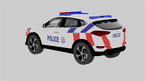 3D Singapore Police Car Model - TurboSquid 1980555