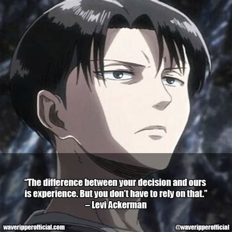 12 Levi Ackerman Quotes – AOT To Inspire You In Your Life