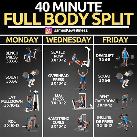 Pin by jose manuel Buendía on full body gym | Full body workout plan, Body workout plan, Workout ...