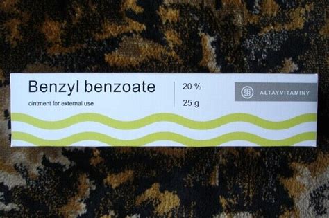 Benzyl Benzoate cream, 20%, 25 g, Scabies Lice Treatment, Antiparasitic | eBay