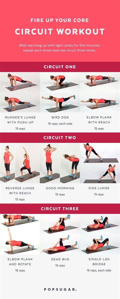 Ab and Core Workout | Printable | POPSUGAR Fitness UK