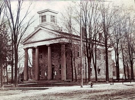 Branch County Courthouse (1848 – 1887) – Branch County Historical Society