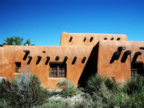 What is Adobe Design? | Adobe house, Santa fe style homes, Southwest architecture