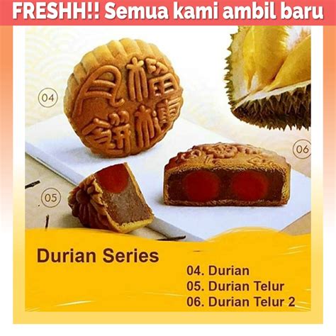 Jual Non Halal Mooncake TAMIANG Durian Kue bulan khas Medan | Shopee Indonesia