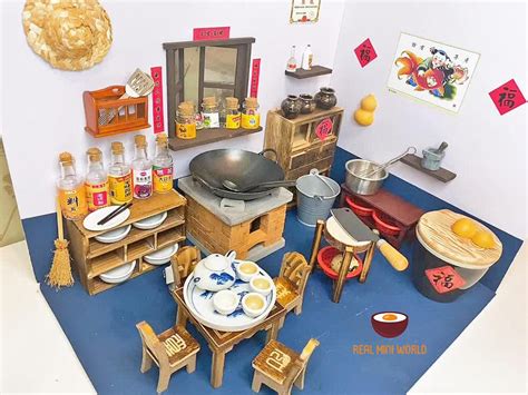 √ Mini Real Kitchen Set