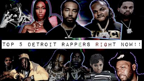 TOP 5 DETROIT RAPPERS IN DETROIT RIGHT NOW🔥 - YouTube