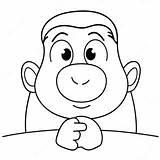 Funny Cartoon Nose Coloring Page 37604 29729 sketch template