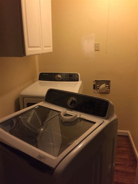 Washer and dryer ready for install | Washer and dryer, Home appliances ...