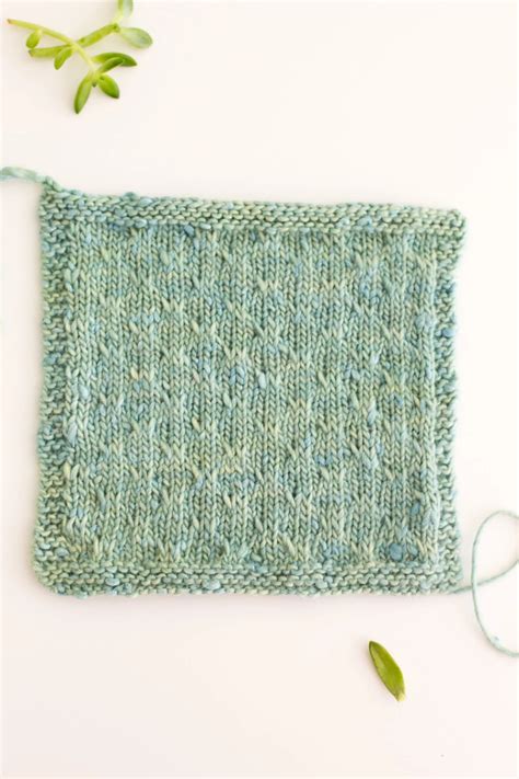 Slip Stitch Knitting Pattern How To: Trellis Double Slip Stitch – Flax & Twine