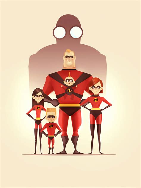 Download The Incredibles 2 Vector Art Wallpaper | Wallpapers.com