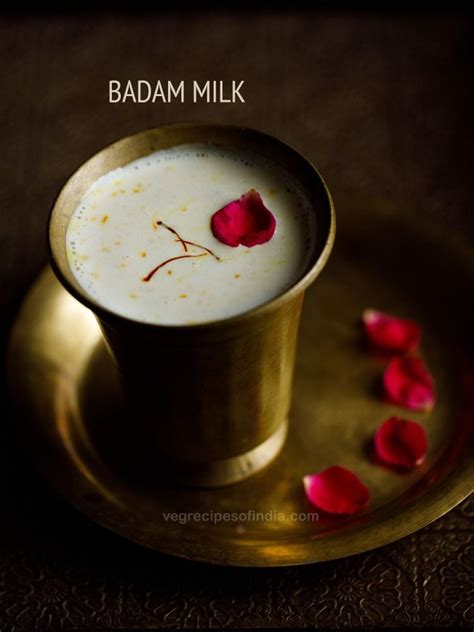 badam milk recipe | how to make badam doodh recipe | almond milk recipe