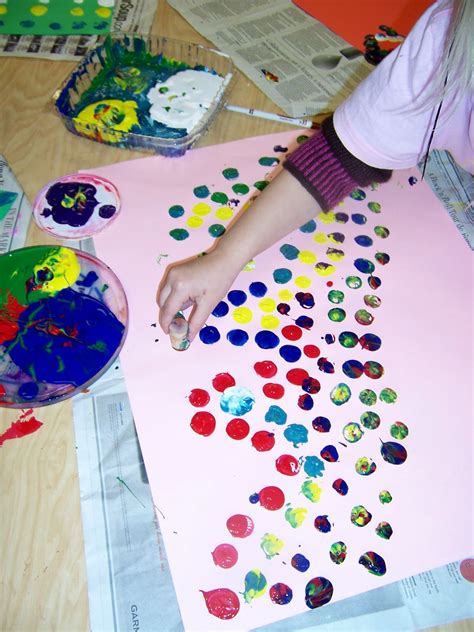 art & ideas that grow: Polka Dot Painting