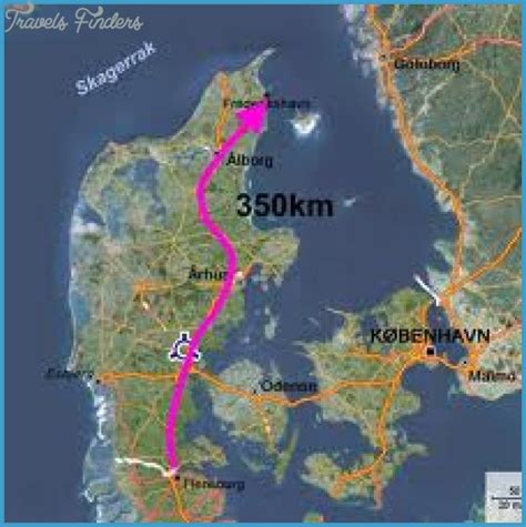 Frederikshavn Denmark Map - TravelsFinders.Com