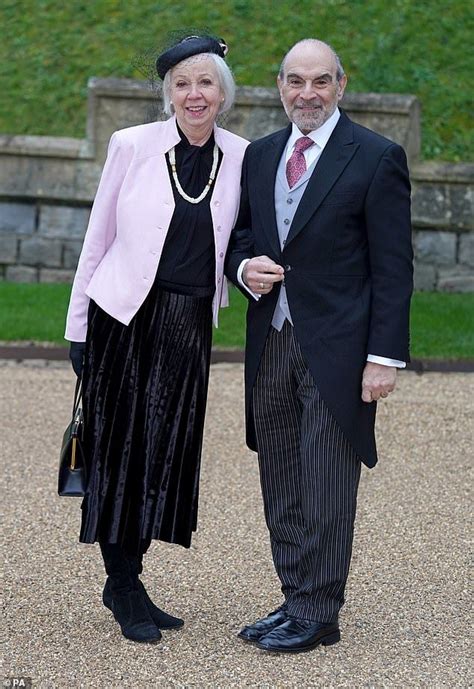 David suchet arrives for knighthood investiture ceremony – Artofit