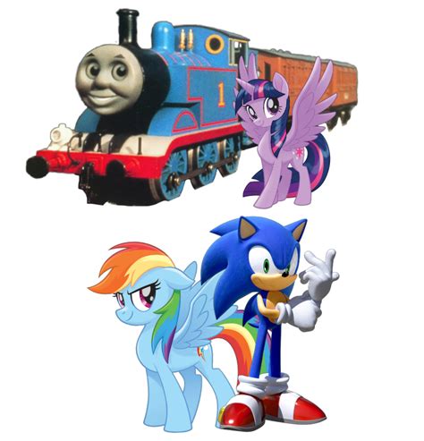 My little pony Crossovers by Thomassoniccarsfan13 on DeviantArt