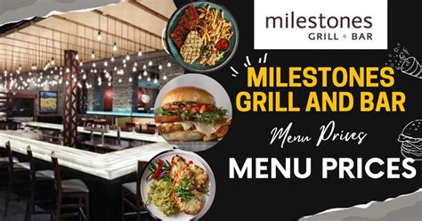 Milestones Grill And Bar Menu Prices Canada - December 2023