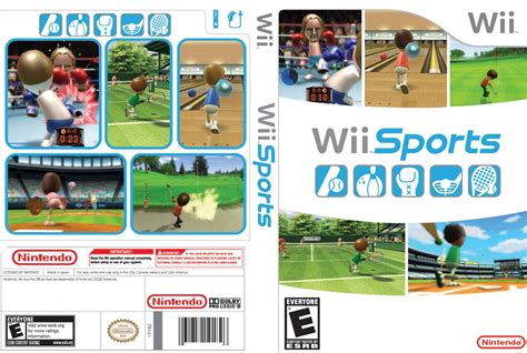 Wii Sports - Nintendo Wii Game Covers - WiiSports DVD NTSC f :: DVD Covers