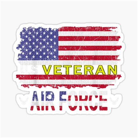 "US Air Force Veteran Veterans Day Cool" Sticker for Sale by Jill-Rangel-779 | Redbubble