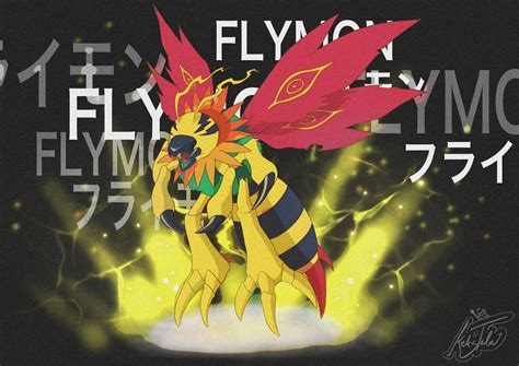 Digivolution: Flymon by KeksTala on DeviantArt