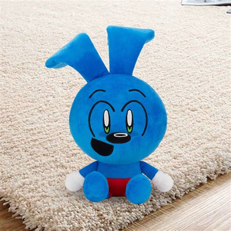 Riggy Plush Doll, Rabbit Monkey Riggy the Runkey Cute Blue Bunny Doll Xmas Gift | eBay