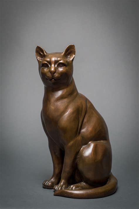 Bronze Cat | Животные, Скульптура, Антиквариат