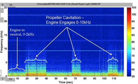 Increased underwater noise from propeller cavitation during engine ...