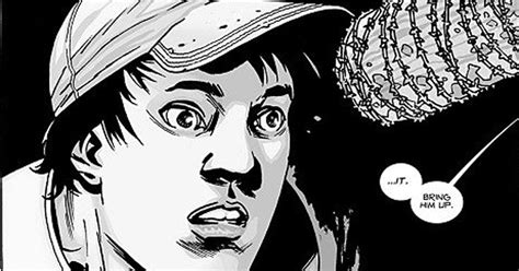 Negan Killing Glenn in The Walking Dead Comic Books | POPSUGAR Entertainment