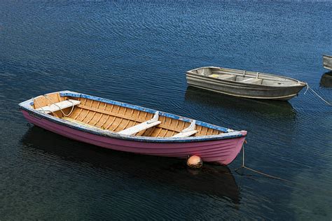 Pink Boat in Sea Photograph by Maxwell Jordan | Fine Art America