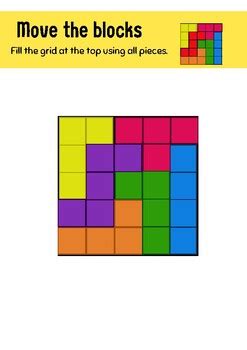 Fill the grid by sunny tots | TPT