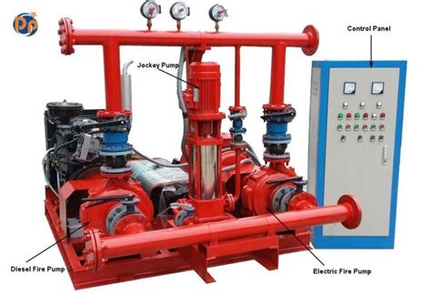 Fire Fighting System With Electric Pump Diesel Engine Pump Jockey Pump ...