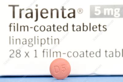 Linagliptin diabetes drug - Stock Image - C056/8777 - Science Photo Library