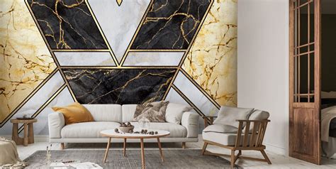 Gold Marble Wallpaper | Wallsauce US