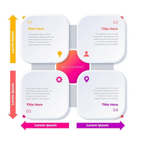 Free Vector | Matrix chart template