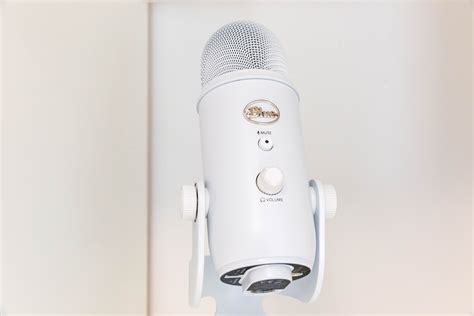 White Yeti USB microphone by Blue. Designed to create high-quality ...