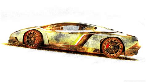 lamborghini, Veneno, Gold, Edition wallpaper 2560x1440 Wallpapers HD ...