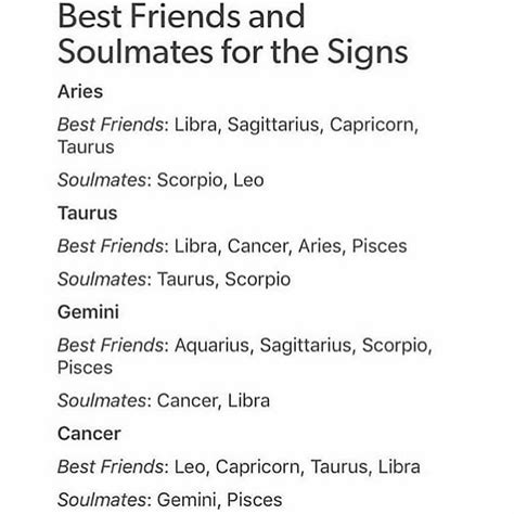 Moonly Horoscopes on Instagram: “Best friends and soulmates for the ...