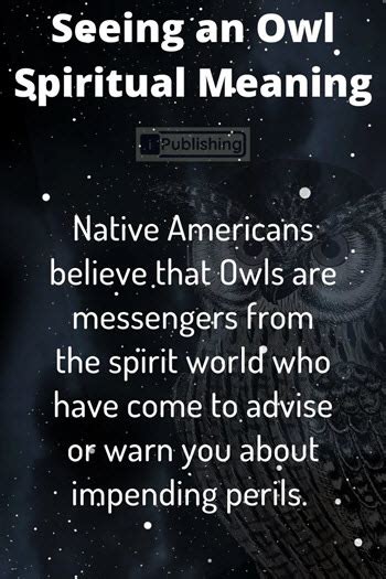 What Does it Mean When You See an Owl - Meaning and Symbolism