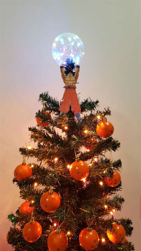 Dragon Ball Z Christmas Tree | Dragon ball z christmas tree, Christmas dragon, Geek christmas