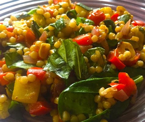 Roasted Vegetable Israeli Couscous | Endurance Magazine