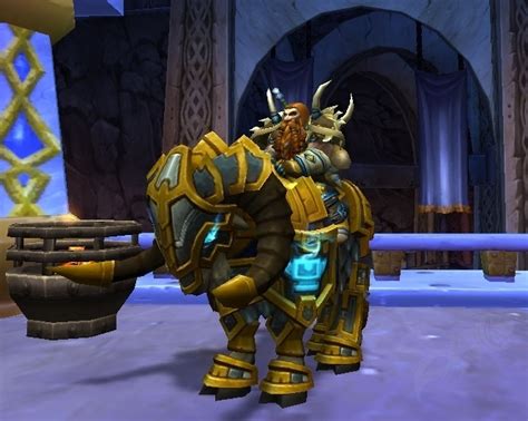 Dwarf Paladin Ram Mounts Receive Updated Mountspecial Animation in ...