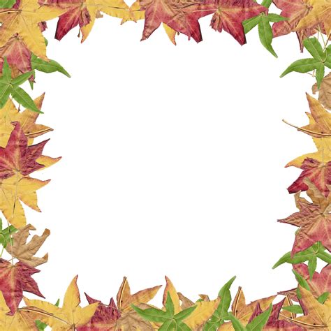 Free Leaf Page Border, Download Free Leaf Page Border png images, Free ClipArts on Clipart Library