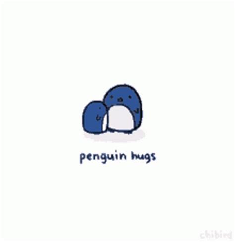 Love Penguin Hug GIF - Love Penguin Hug Heart - Discover & Share GIFs