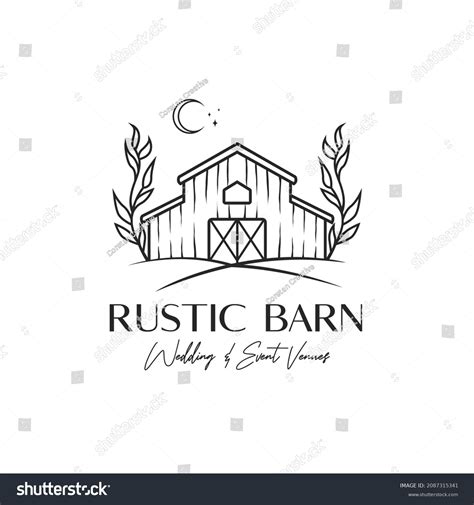 2,231 Barn Farm Logo Line Art Images, Stock Photos & Vectors | Shutterstock