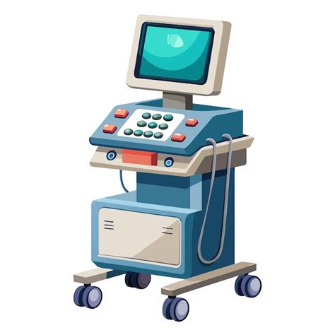 Premium Vector | Hospital medical diagnostic equipment Medical devices