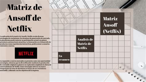 Matriz de Ansoff de Netflix by Alexander Javier Lopez on Prezi