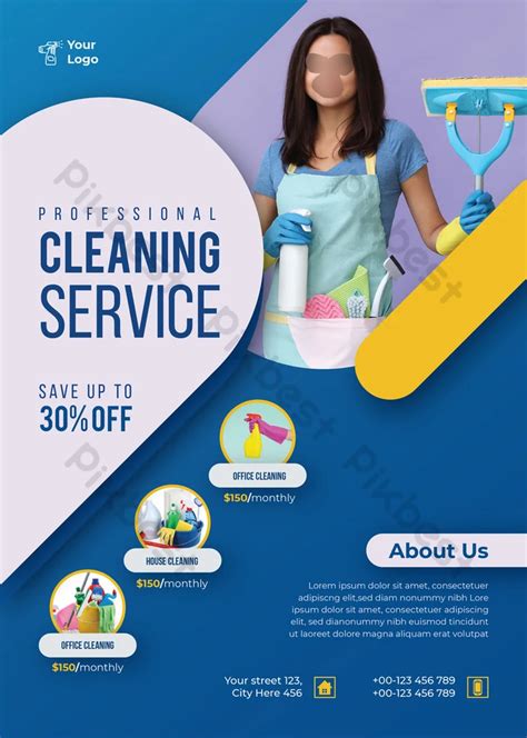 House Cleaning Services Flyer Template Instant Download Bobotemp | lupon.gov.ph