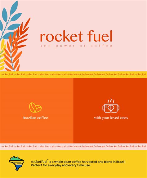 Rocket Fuel Coffee Branding | Behance