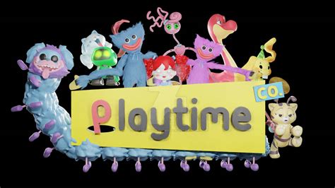 Playtime Co Logo Remastered 3D by officialFnalowh on DeviantArt