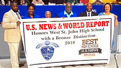 News Feature: West St. John High School receives honor - L'Observateur ...