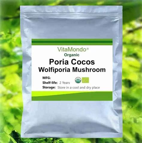 Organic Poria Cocos Mushroom Powder: 100g-1kg – Dried Wolfiporia